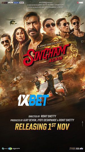 Singham Again (2024) WEB-HD [ Hindi (Voice Over) (MULTI AUDIO) ] 720p & 480p HD Online Stream | Full Movie